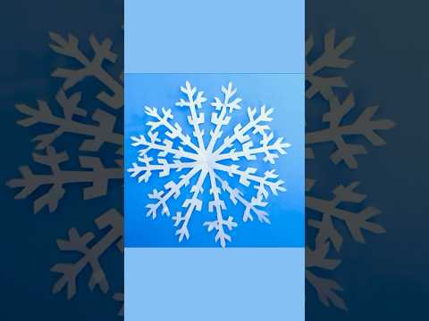 DIY snowflakes l last minute Christmas crafts l Christmas decoration ideas