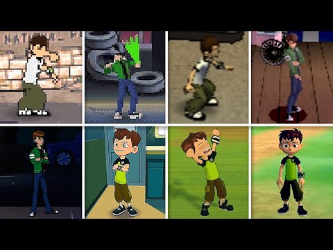 Evolution Of Ben 10 Games Idle Animations