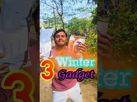 3 Winter Gadgets🔥#shorts #wintergadgets #amazonfinds #winter #roomheater #heater #miniroomheater