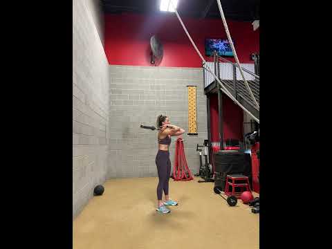 1.5 Rep Barbell Front Squat with Clean Grip