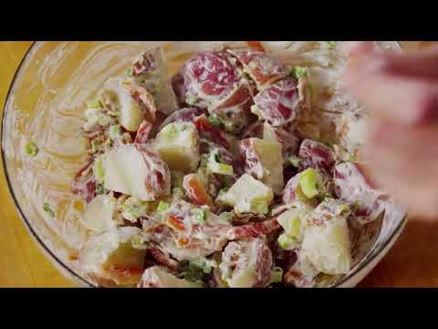 MIRACLE WHIP Rocking Bacon-Ranch Potato Salad | My Food and Family