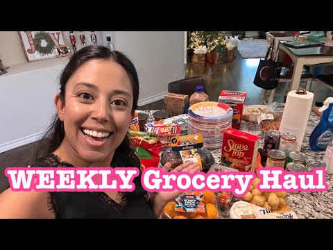 🛒 Weekly Grocery Haul 🛒 Weekly HEB Grocery Haul for my Family 👧