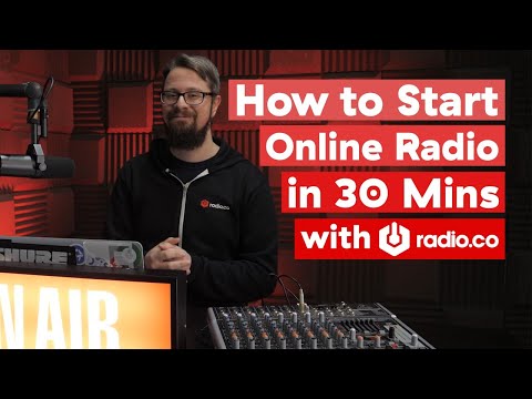 How to Setup a Radio Station in 30 Mins | Radio.co Demo