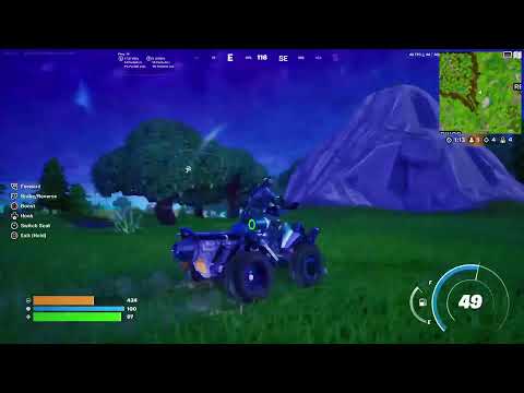 Playing Fortnite (Chapter 1 season 5)