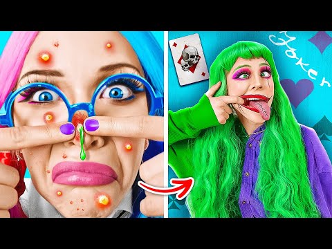 From Harley Quinn To Joker | Extreme Makeover From Birth to Death