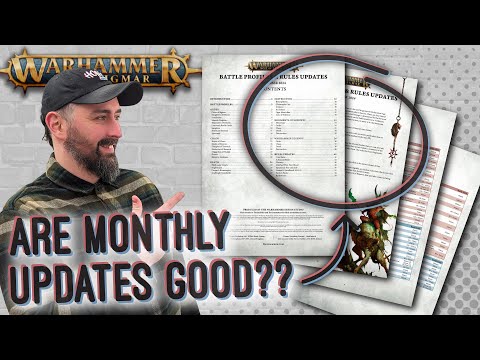 Monthly Updates for Age of sigmar 4!! Good or bad?