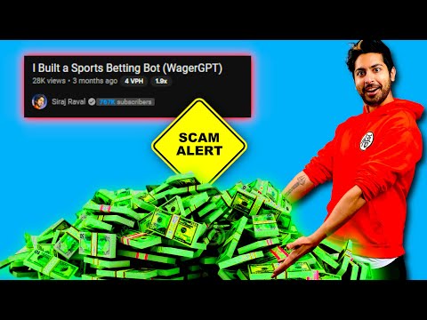 The Wager GPT Scam (Betting Bot by Siraj Raval)