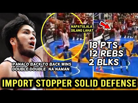 Natulala sila KAI SOTTO Alley Oop play Lakas ng Salpak BACK to BACK WINS Double Double na naman Kai.