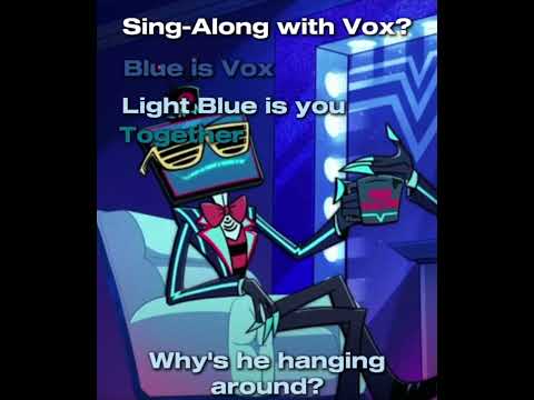 #hazbin #hazbinhotel #vox #singalong #helluvaboss #alastor #edit #sing #edits #song #lyrics #lyric