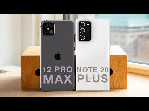 iPhone 12 Pro Max vs Samsung Galaxy Note 20 Plus