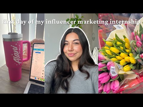 a day in my life | first day of internship, buying flowers, chill night in