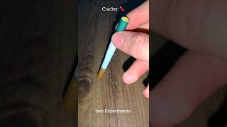 Cigarette Cracker Prank #experiment #firecrackers #fireworks #crackers #lifehack