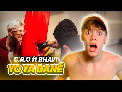 REACCIÓN A C.R.O, BHAVI - Yo Ya Gané (Video Oficial)