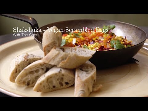 How to Make Vegan Scrambled Eggs Shaksuka, with The Gate