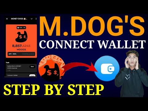 Money Dog's Airdrop TonKeeper Wallet Connect Step By Step Full Guide Video ✅