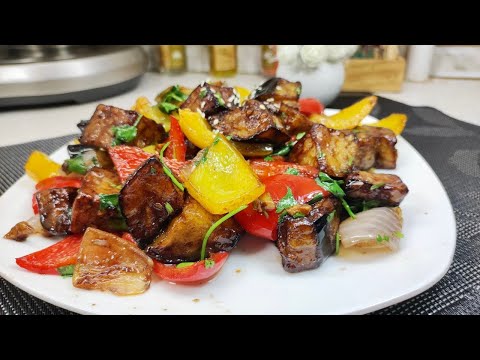 Incredibly Delicious Oriental Style Eggplant! No meat! Stir Fry Eggplant And Vegetables!