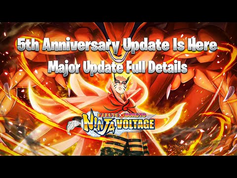 NxB NV : 5th Anniversary Update Is Here This Update Is Huge 🔥 NxB NV Baryon Mode Naruto And Sasuke