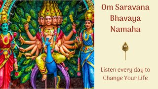 Listen To This EVERYDAY To CHANGE Your Life | Om Saravana Bhavaya Namaha | Lord Murugan Mantra | 108