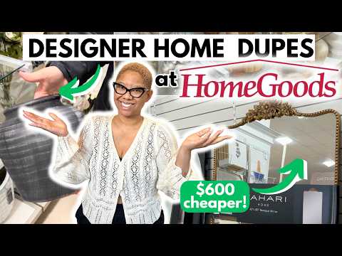 *NEW* HomeGoods Home Decor Finds March 2024! | Pottery Barn and RH Look for Less!