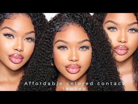 COMFORTABLE LONG WEAR COLOR CONTACT LENSES Ft Just4Kira