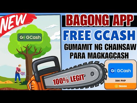 BAGONG APP FREE GCASH||KUMITA NG FREE ₱500 GCASH||TREE CUTTING APP|NO INVESTMENT#makemoneyonline