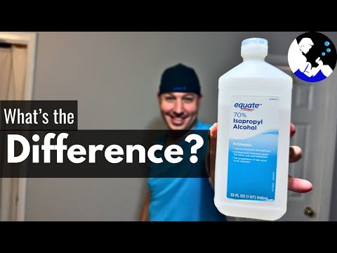 What's the Difference Between Isopropyl Alcohol and Rubbing Alcohol?