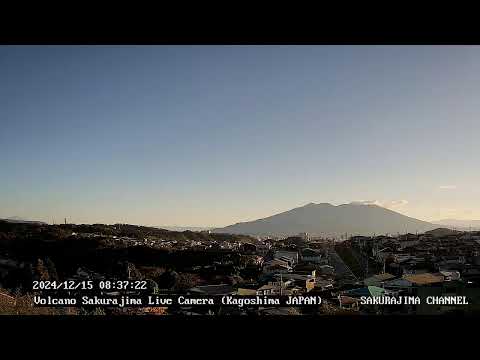 【絶景LIVE】桜島ライブカメラ（噴火・雲海・朝焼け・星空） live camera  volcano-Sakurajima ,Kagoshima,Japan