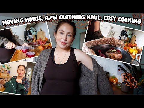 We're Officially Moving House, Toddler Clothing Haul, Cosy Autumnal Sunday Cooking 2024 October Vlog