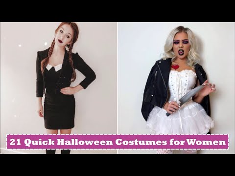 21 Quick Halloween Costumes for Women | Halloween Makeup Look