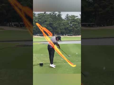 2024 Nice Guy Rickie Fowler Awesome Swing Motion & Slow Motion