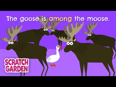 Prepositions Practice with Animals! | English Grammar Songs | Scratch Garden