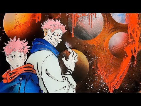 JUJUTSU KAISEN by Spray Art Eden