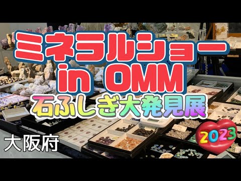 【行った気分】大阪ミネラルショー 石ふしぎ大発見展 ゴールデンウィーク Osaka Mineral Show in OMM