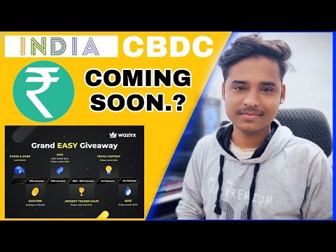 India's CBDC Coming.? Digital Currency लाने की तैयारी में RBI | EasyFi on WazirX + Grand Giveaway