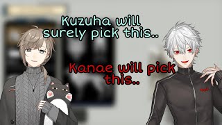 [ENG SUB] ChroNoiR Predicting What Each Other Will Choose in MH:Rise [Kanae/Kuzuha/Nijisanji]