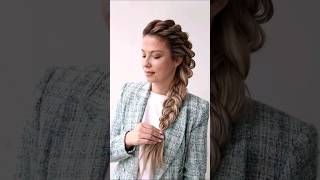 🛑Stop doing a simple BRAID ❗️ Do this instead ❗️ #braids #braids #plait #how