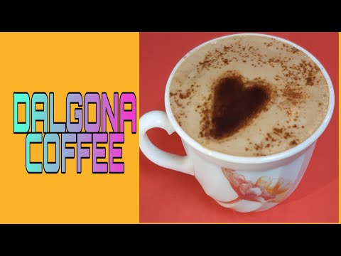 HOW TO PREPARE DALGONA COFFEE/DALGONA COFFEE IN TELUGU/DALGONA COFEE WITH ENGLISH SUBTITLES.