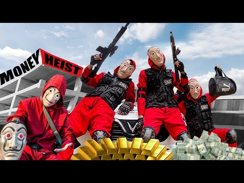 PARKOUR VS MONEY HEIST | Bad guy can't escape when being chased and pressed by the police | Epic POV