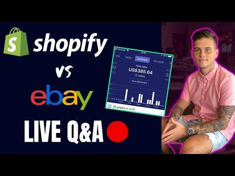 400$ A Day Dropshipping On Shopify, eBay Dropshipping + Shopify Dropshipping LIVE Q&A