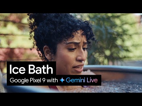 Google Pixel 9 With Gemini Live | Ice Bath