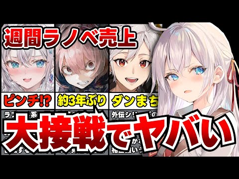 【ラノベ売上ランキング!!】ロシデレが窮地に立たされる!? 数年ぶりに発売した大人気作が牙を剥く！週間ラノベ売上TOP10【2023年9月第1週】【ロシデレ／幼女戦記／ダンまち】