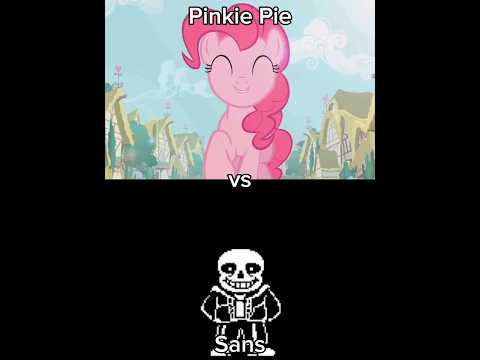 Pinkie Pie vs Sans (My Little Pony: Friendship is Magic | Undertale)