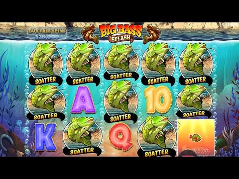 25.000 LİRA İLE 🎁 SLOT OYUNLARI 🐟 BIG BASS SPLASH DROP YAĞMURU