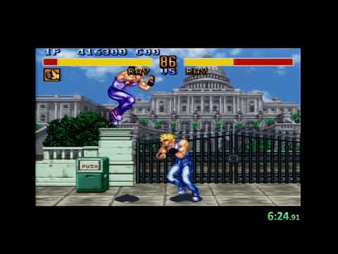 Fighters History SNES - Ray Speedrun (Medium)