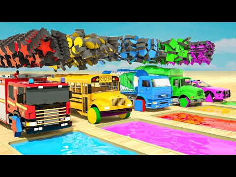 Wheels On the Bus + Baby Shark - Sing Songs and learn shapes - Baby Nursery Rhymes & Kids Songs