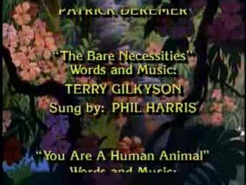 Bare Necessities End Credits