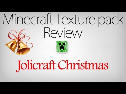 Minecraft Texture Pack Review part 21 - Jolicraft Christmas Version