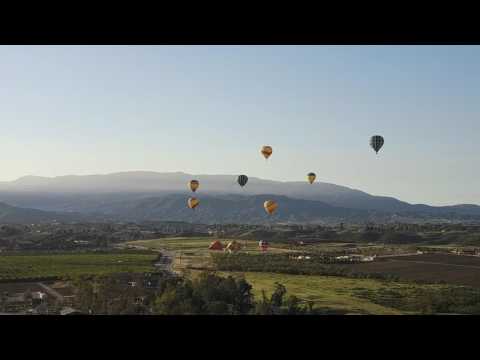 Hot Air Balloon Spotting with Mavic Pro