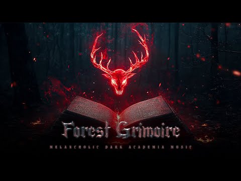 Forest Grimoire - Dark Melancholic Piano & Cello for Mysterious Winter Nights | Dark Academia Music