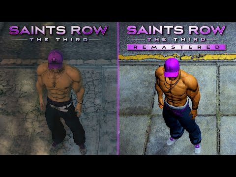 Saints Row: The Third Remastered vs Original (Graphics Comparison) PC